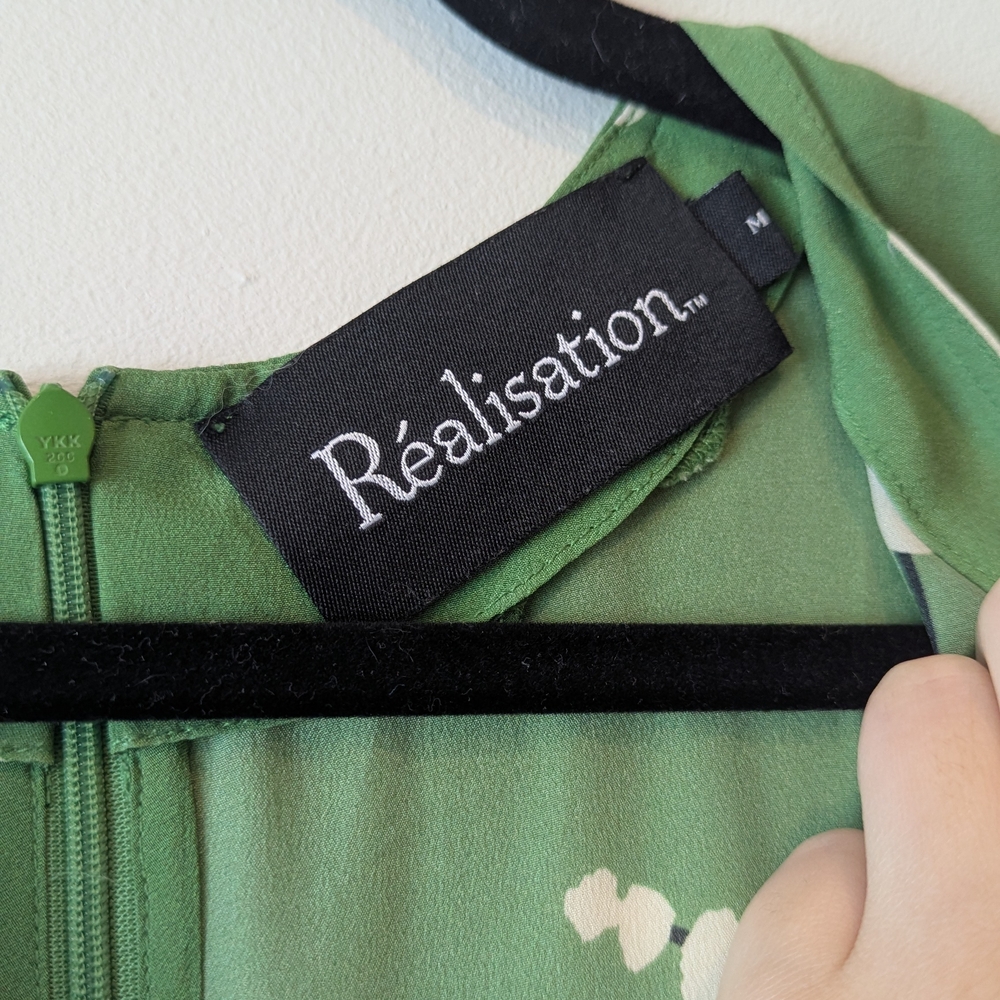 ⛔SOLD ⛔ Realisation Par Kate Green Floral Women's Dress - Picture 7 of 10